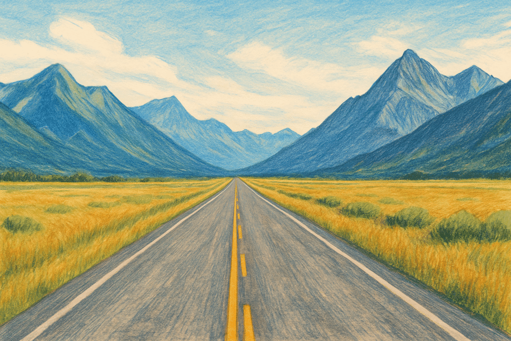 Illustration of Paradise Valley, Montana