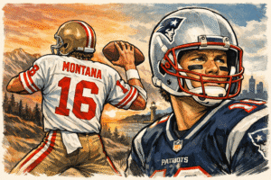 Joe Montana & Tom Brady